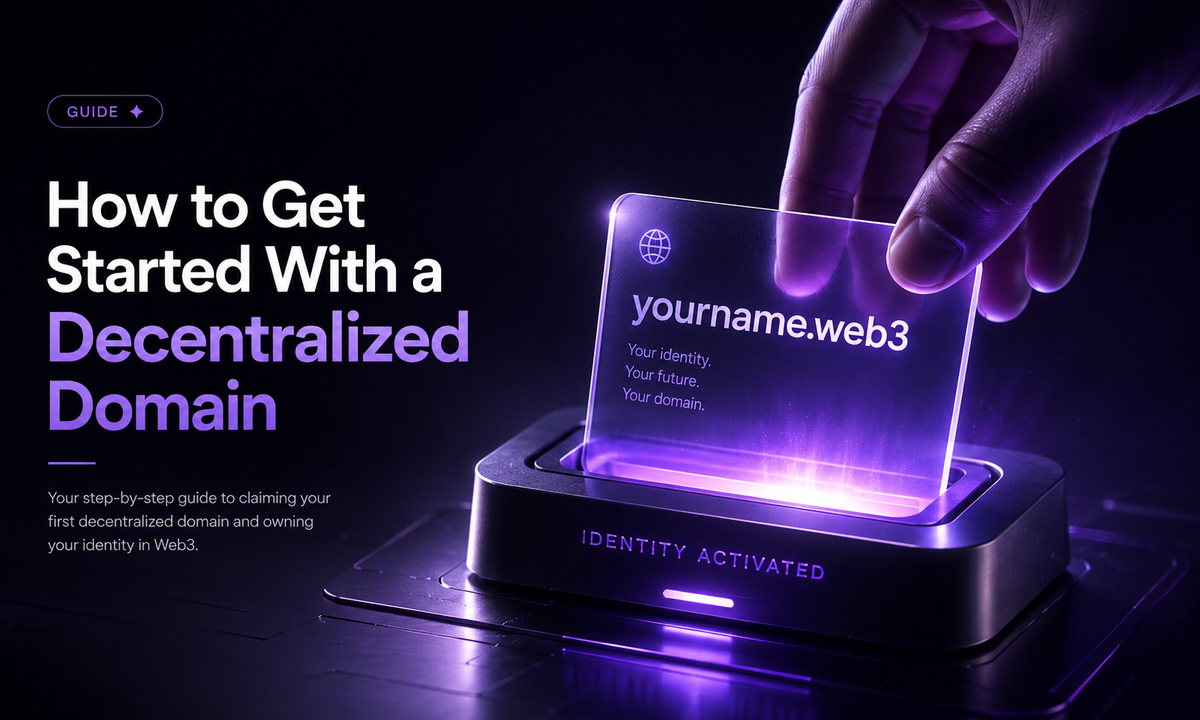 How to Get Started with a Decentralized Domain?