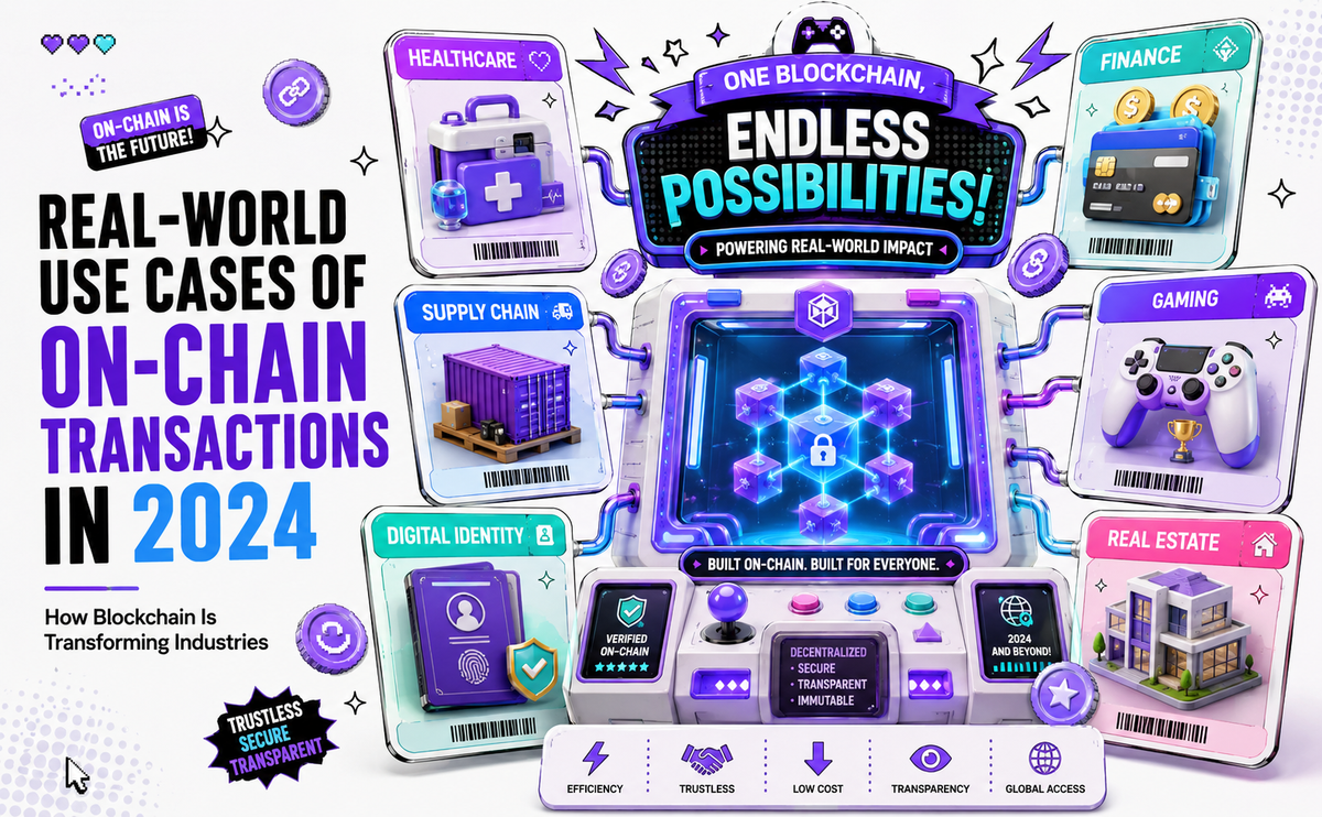 Real-World Use Cases of On-Chain Transactions in 2024