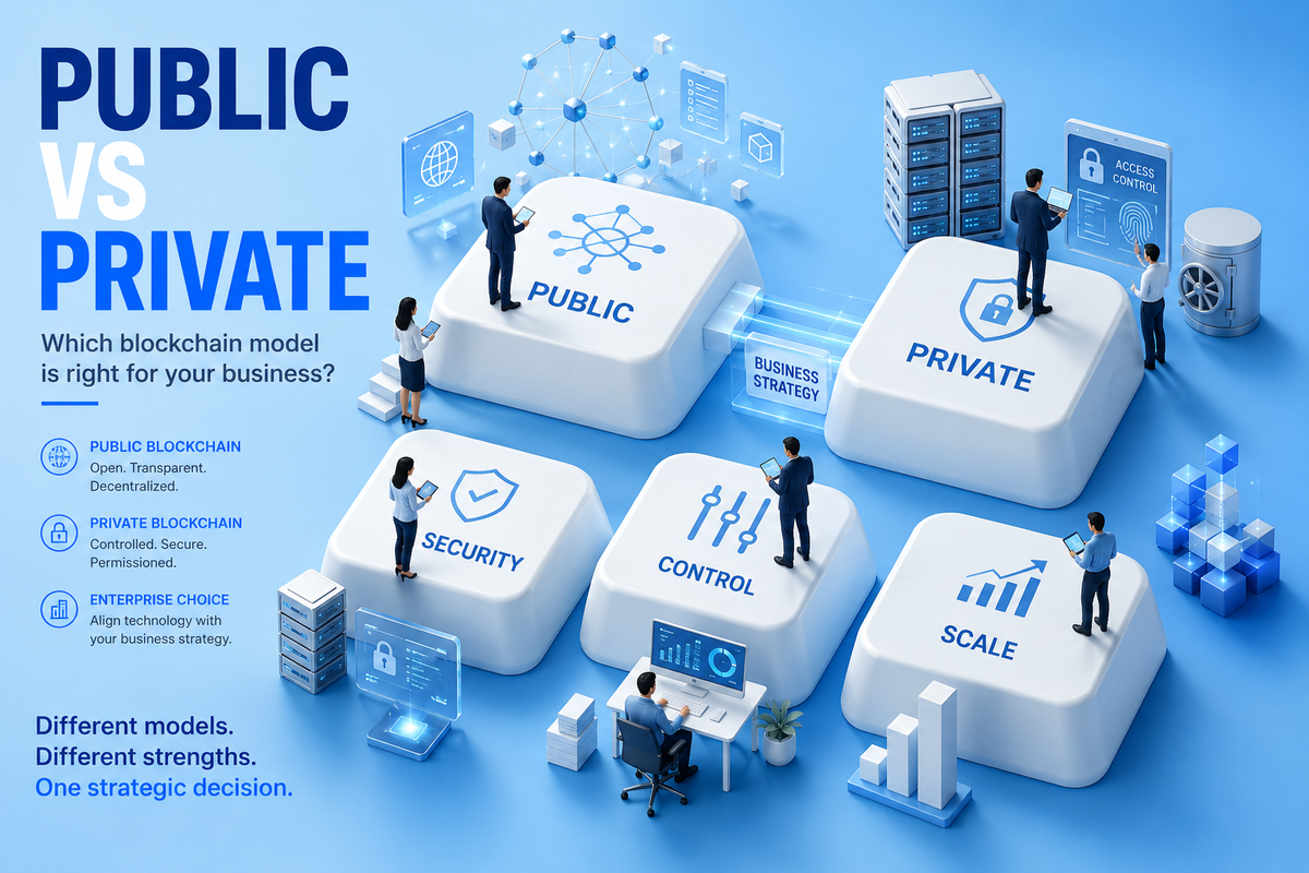 Public Blockchain vs. Private Blockchain: Which is Better for Enterprises?