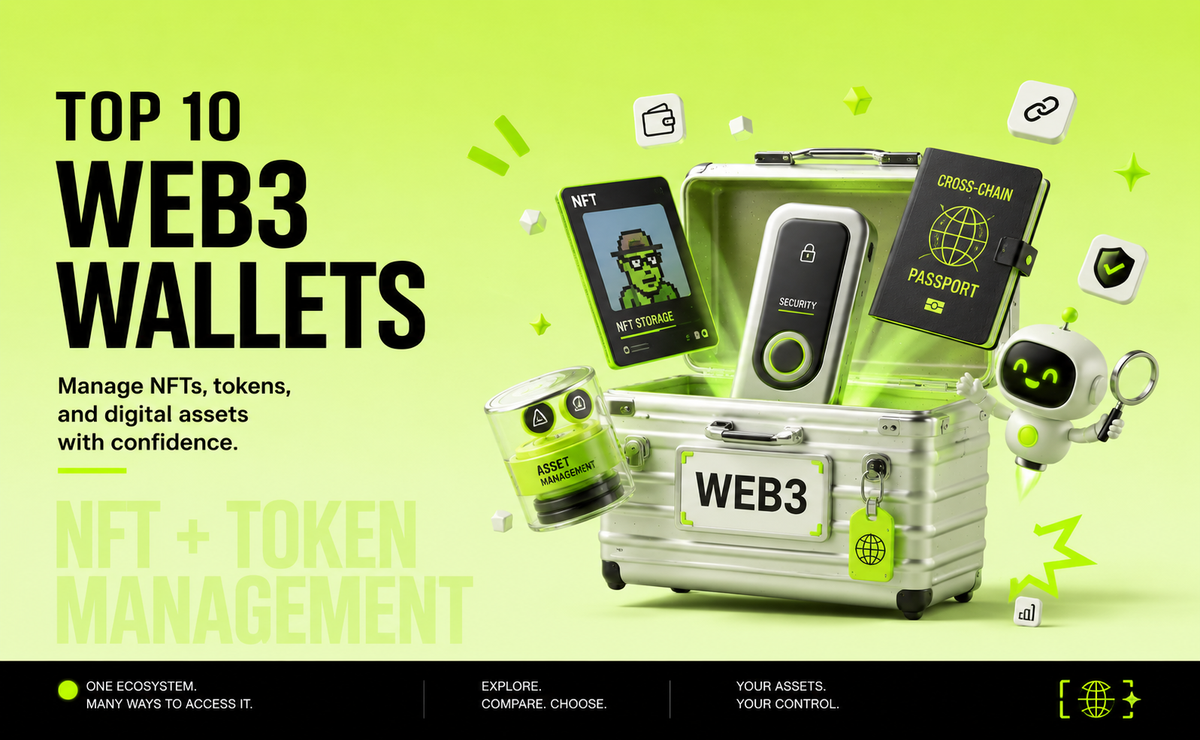 Top 10 Web3 Wallets for NFT and Token Management