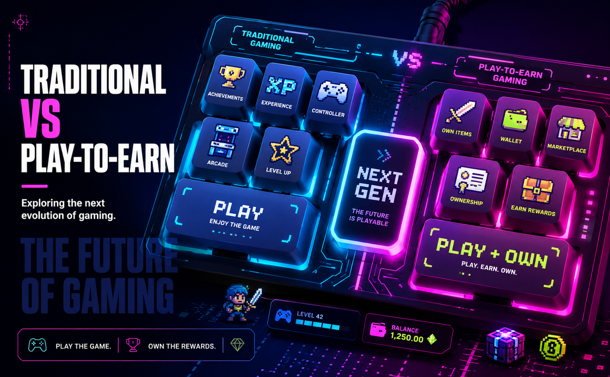Play-to-Earn Games or Traditional Gaming Models: Who Wins in the Long Run?