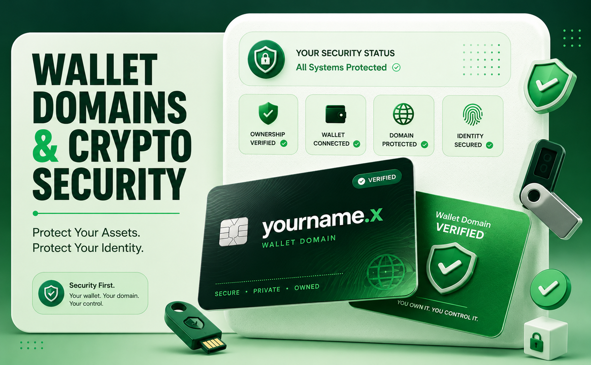 Why .wallet Domains are Key to Improving Security in Cryptocurrency Transactions