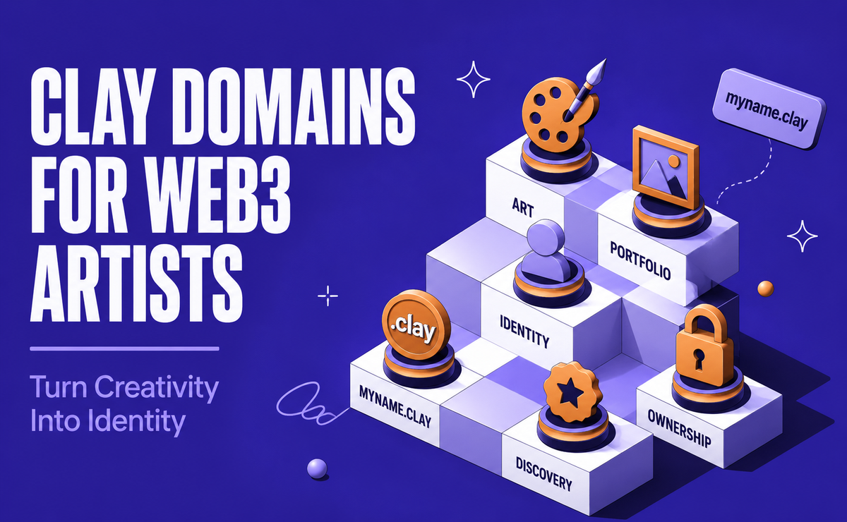 Unlocking Creativity: How .Clay Domains Are Empowering Artists in the Web3 Era