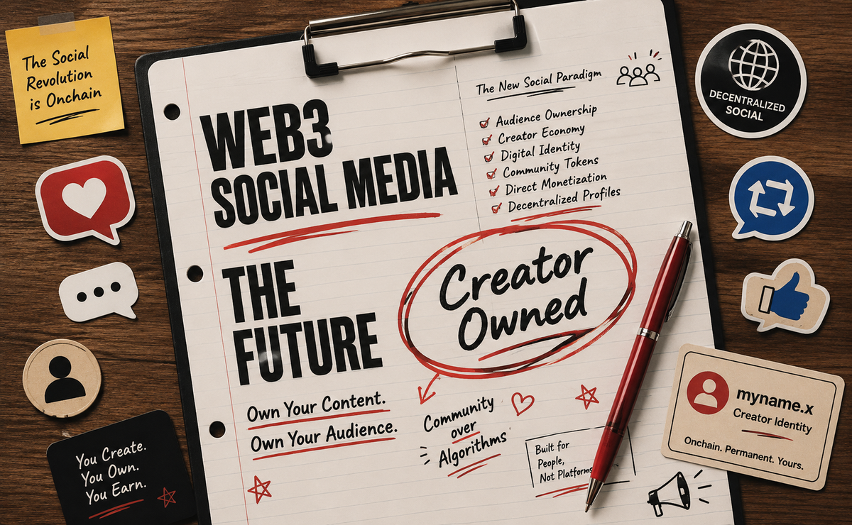 The Future of Social Media in Web3: Decentralized Networks and User-Owned Content