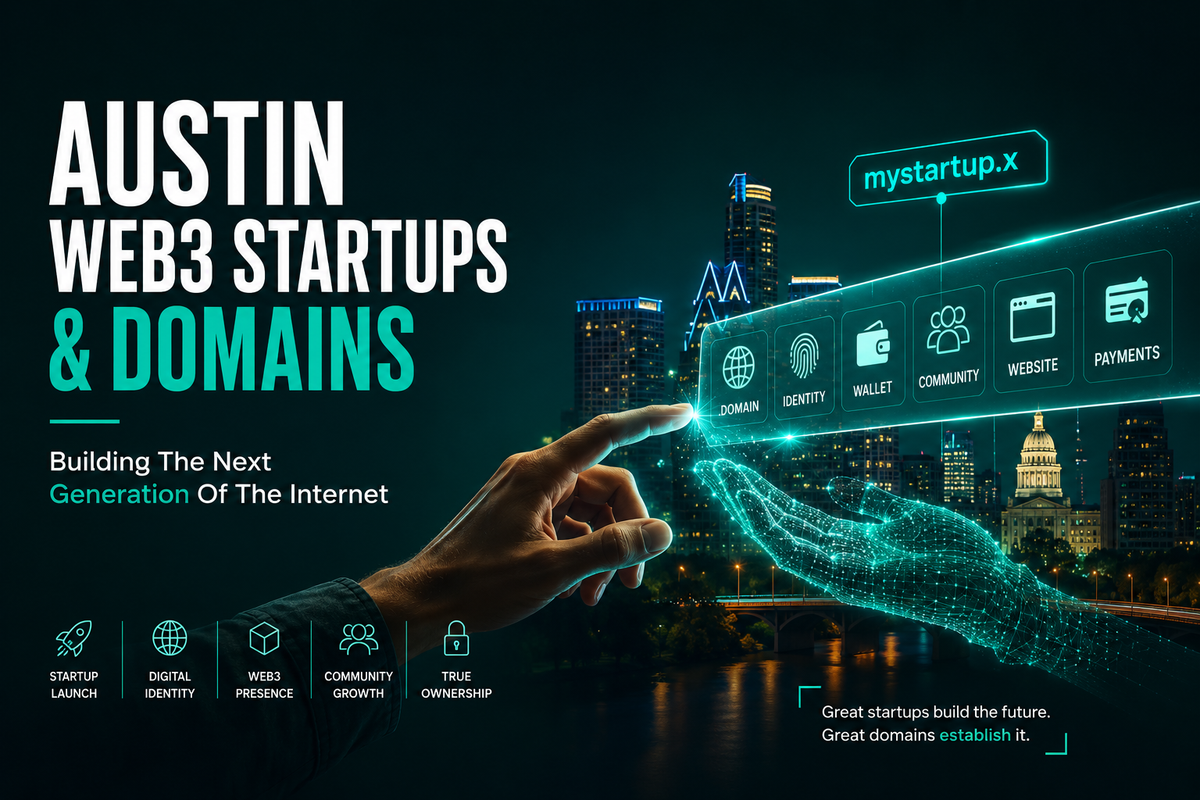 Discovering Austin’s Tech Scene: Prominent Web3 Startups Using .Austin Domains
