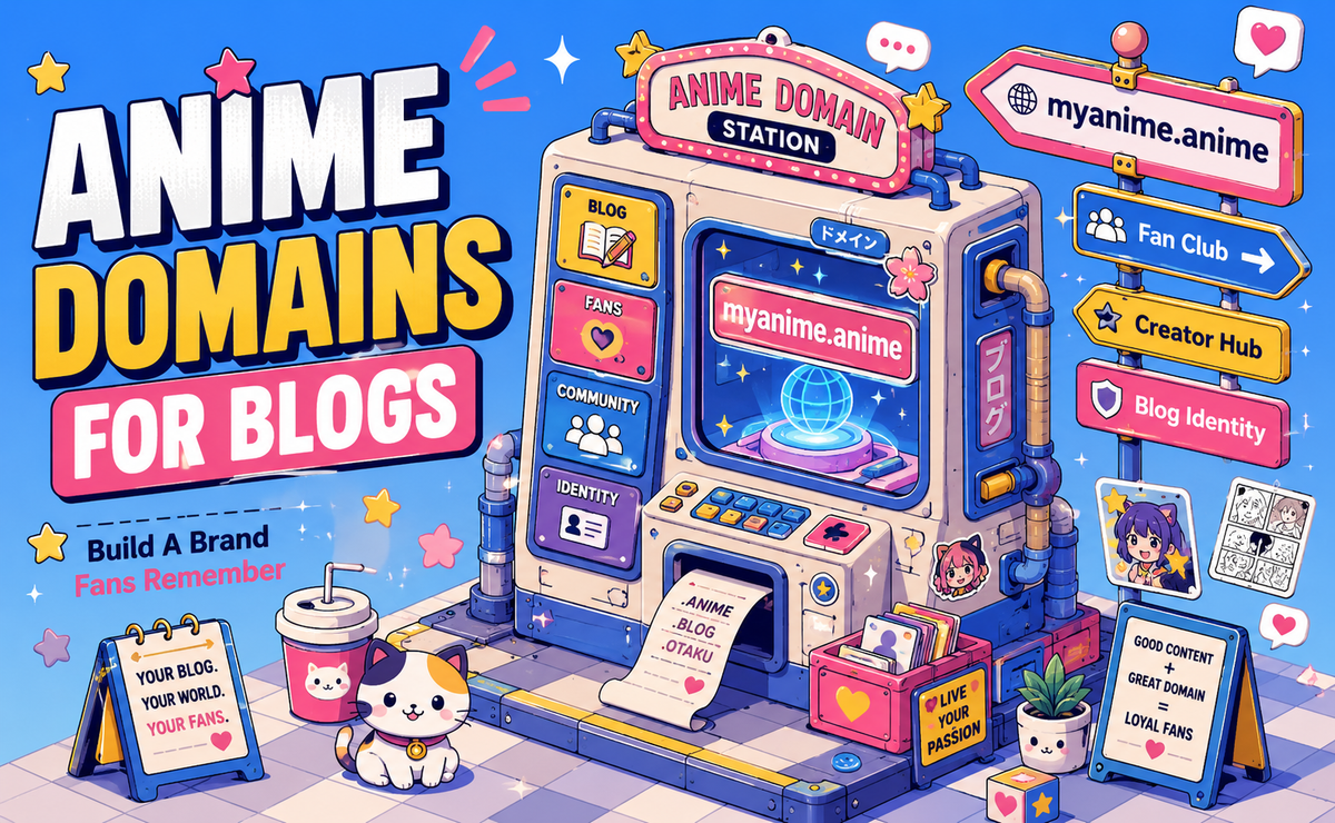 The Benefits of Using a .Anime Domain for Your Anime Blogs
