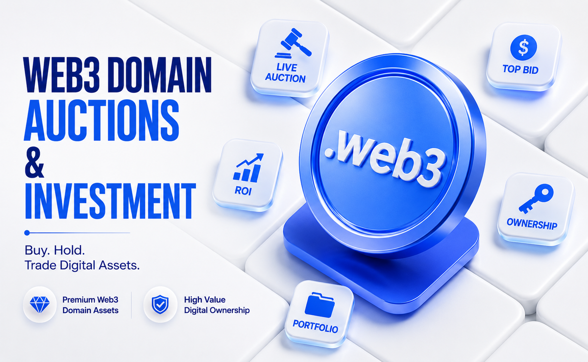Why Web3 Domain Auctions are Changing the Landscape of Domain Investment