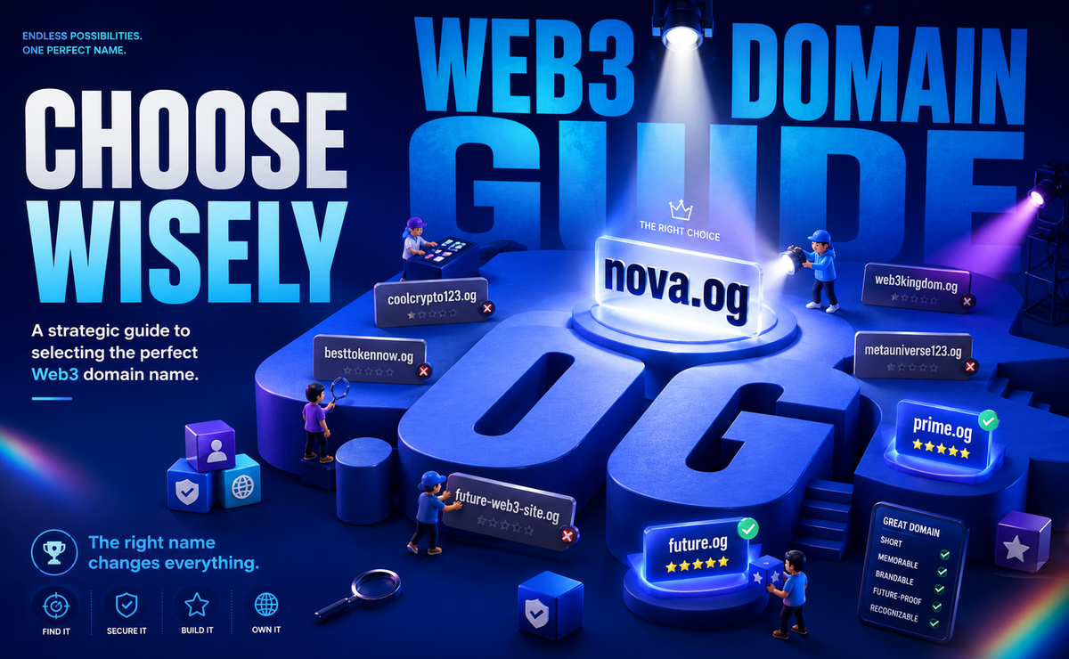 Choosing Your Web3 Domain Name: A Strategic Guide for Your Project