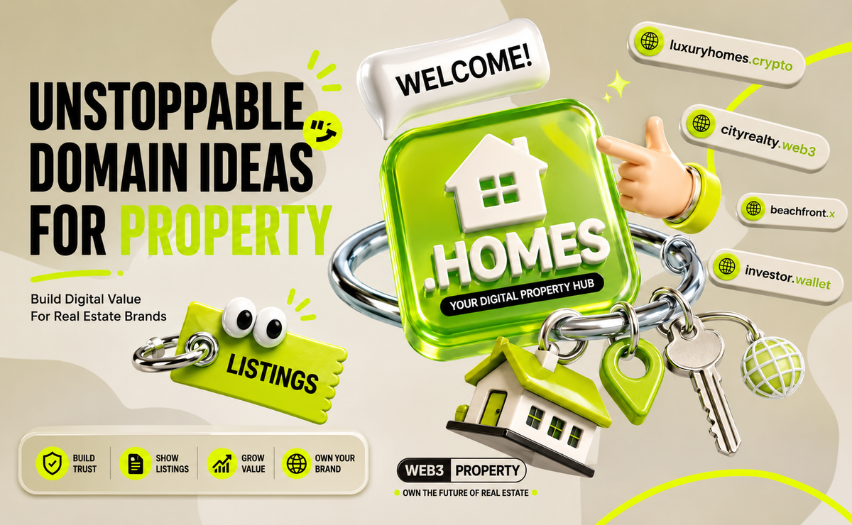 Creative, Unstoppable Domain Name Ideas That Will Make Your Property Stand Out