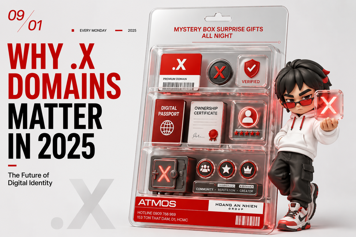 The Future of Digital Identity: Why You Need a .x Domain in 2025