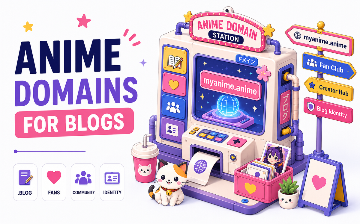 The Benefits of Using a .Anime Domain for Your Anime Blogs