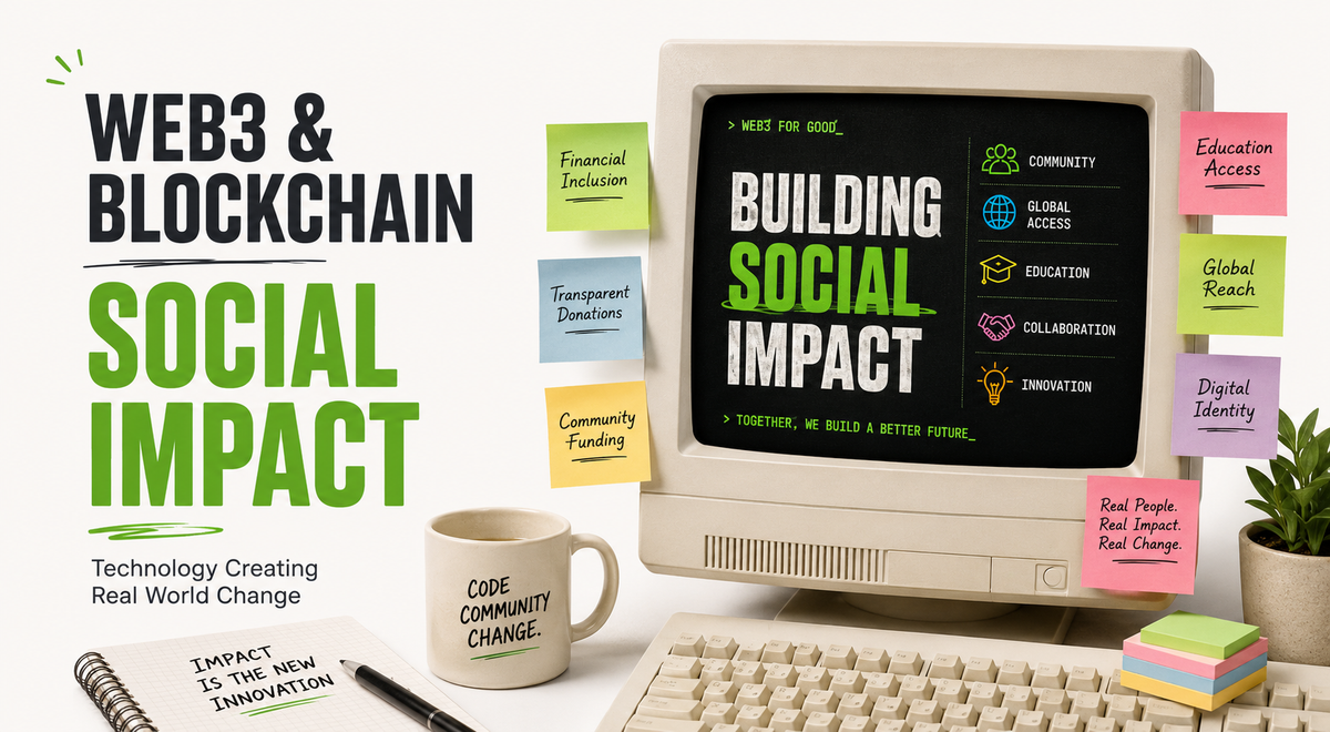 Web3 for Good: How Blockchain is Being Used for Social Impact and Sustainability