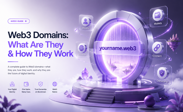 Web3 Domains - What Are They and How They Work