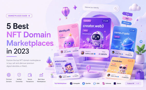 5 Best NFT Domain Marketplaces in 2023