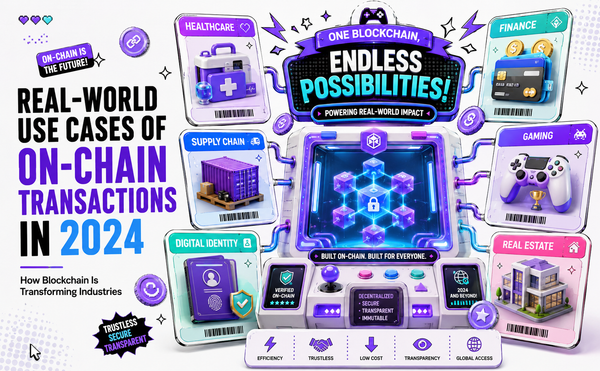 Real-World Use Cases of On-Chain Transactions in 2024