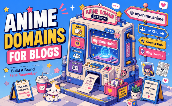 The Benefits of Using a .Anime Domain for Your Anime Blogs