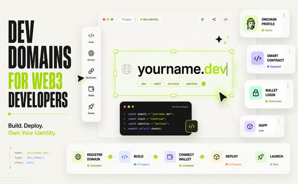 Empowering Developers: The Rise of .dev Domains in Web3