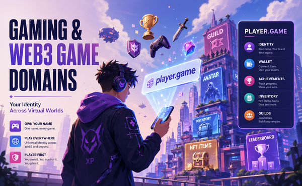 The Intersection of Gaming and Web3: Leveraging .Game Domains