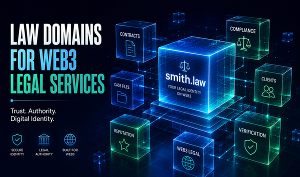 Legal Services in Web 3: The Importance of .Law Domains in Web3