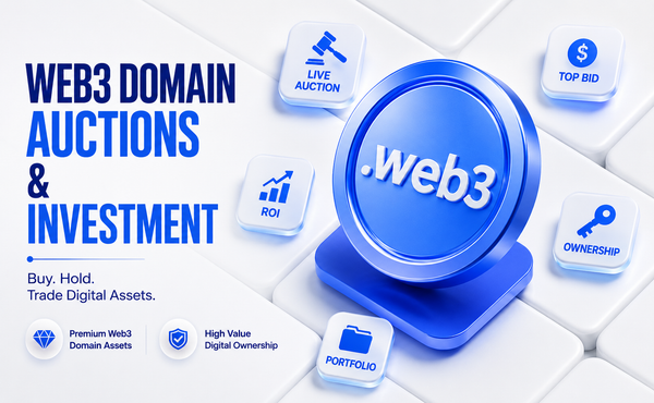 Why Web3 Domain Auctions are Changing the Landscape of Domain Investment
