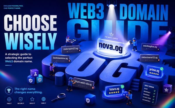 Choosing Your Web3 Domain Name: A Strategic Guide for Your Project