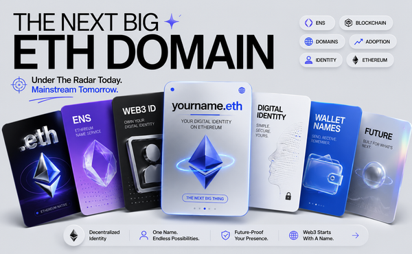 The Next Big Thing in the ETH Domain