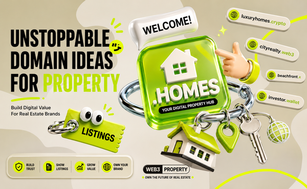 Creative, Unstoppable Domain Name Ideas That Will Make Your Property Stand Out
