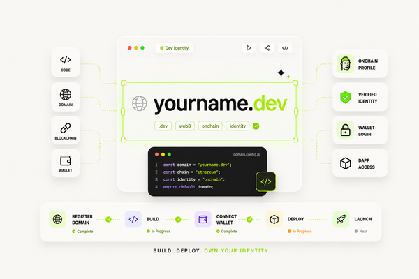Empowering Developers: The Rise of .dev Domains in Web3