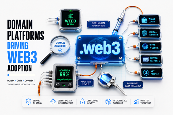 How Domain Platforms Are Helping Drive Mass Adoption of Web3 Technologies