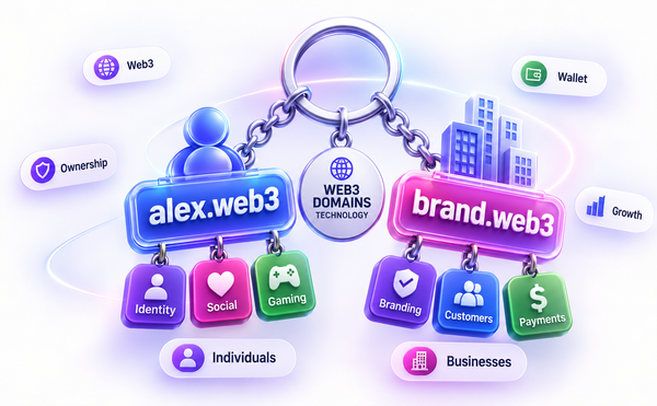 Web3 Domains: What They Mean for Individuals, Businesses, and the Future of the Internet