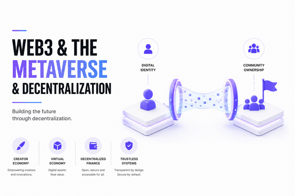 Web3 and the Metaverse: How Decentralization Will Shape Virtual Worlds