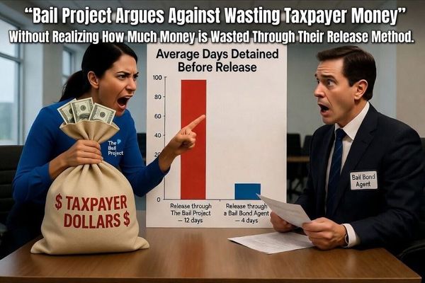 A summery "The Bail Project’s Own Data Undermines Its Taxpayer-Savings Claim"