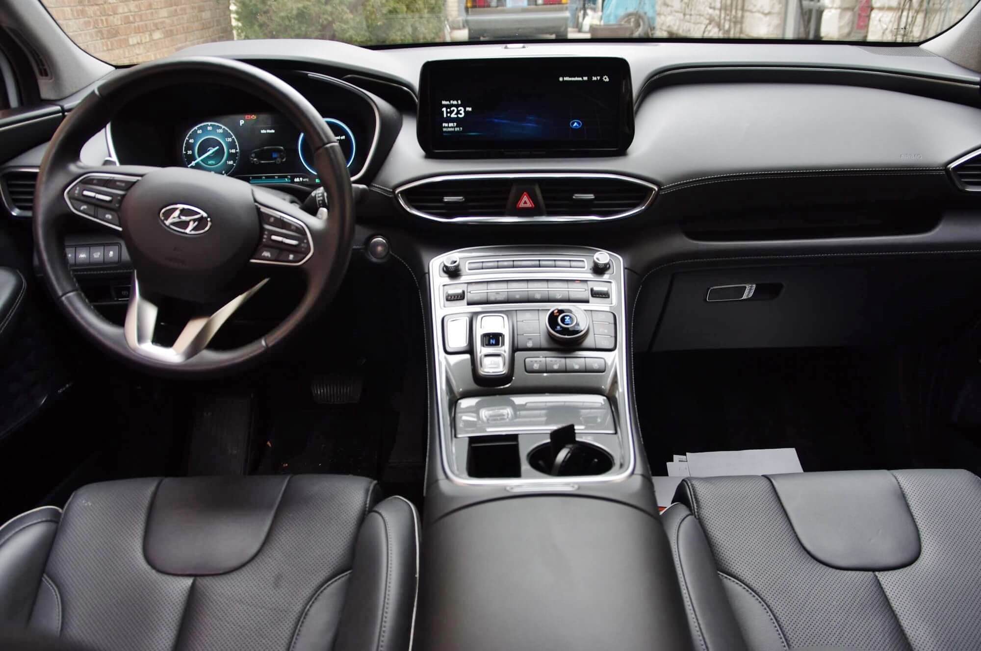 2023 Hyundai Santa Fe PHEV cockpit
