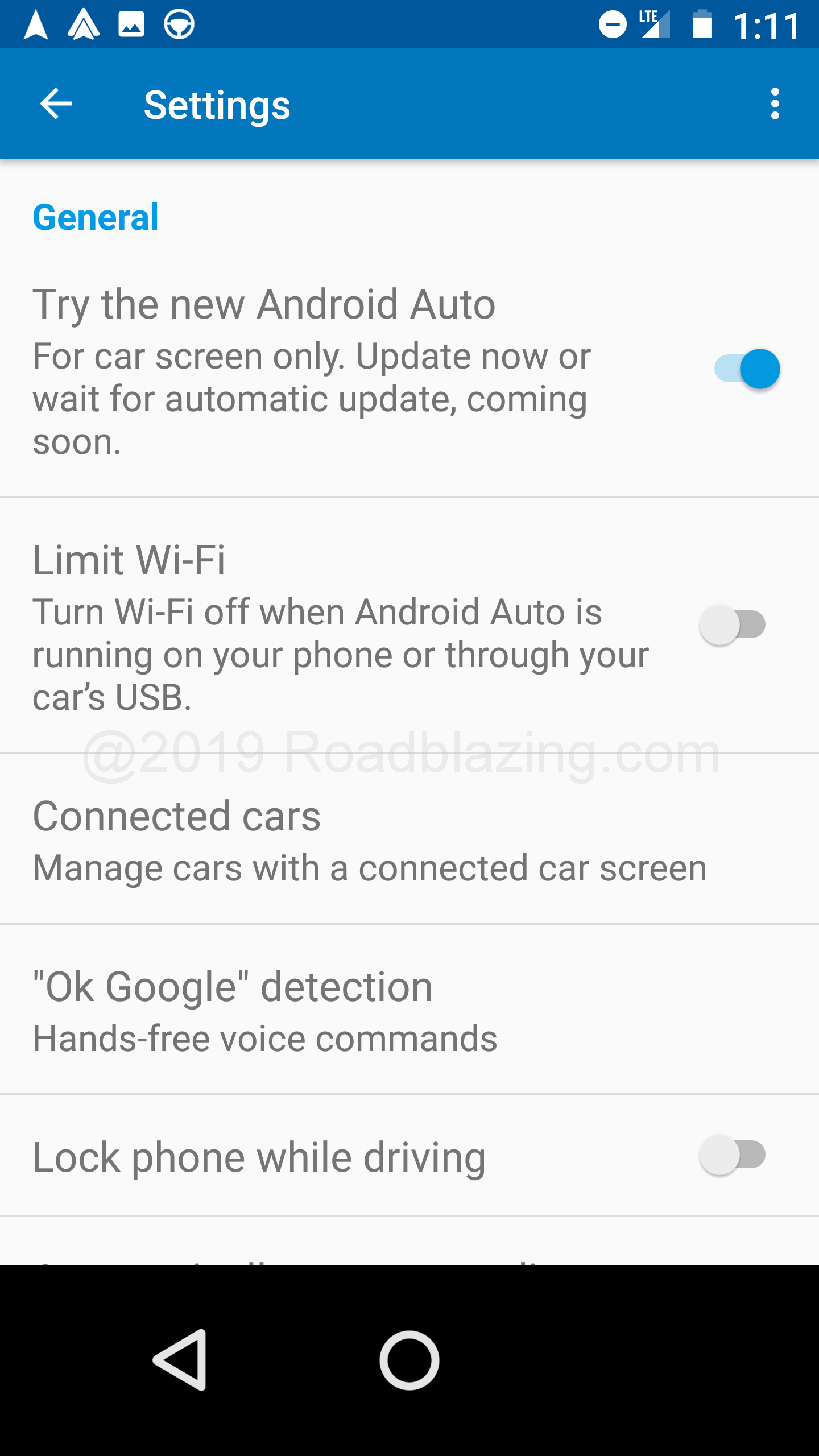 Android Auto 4.6.5x