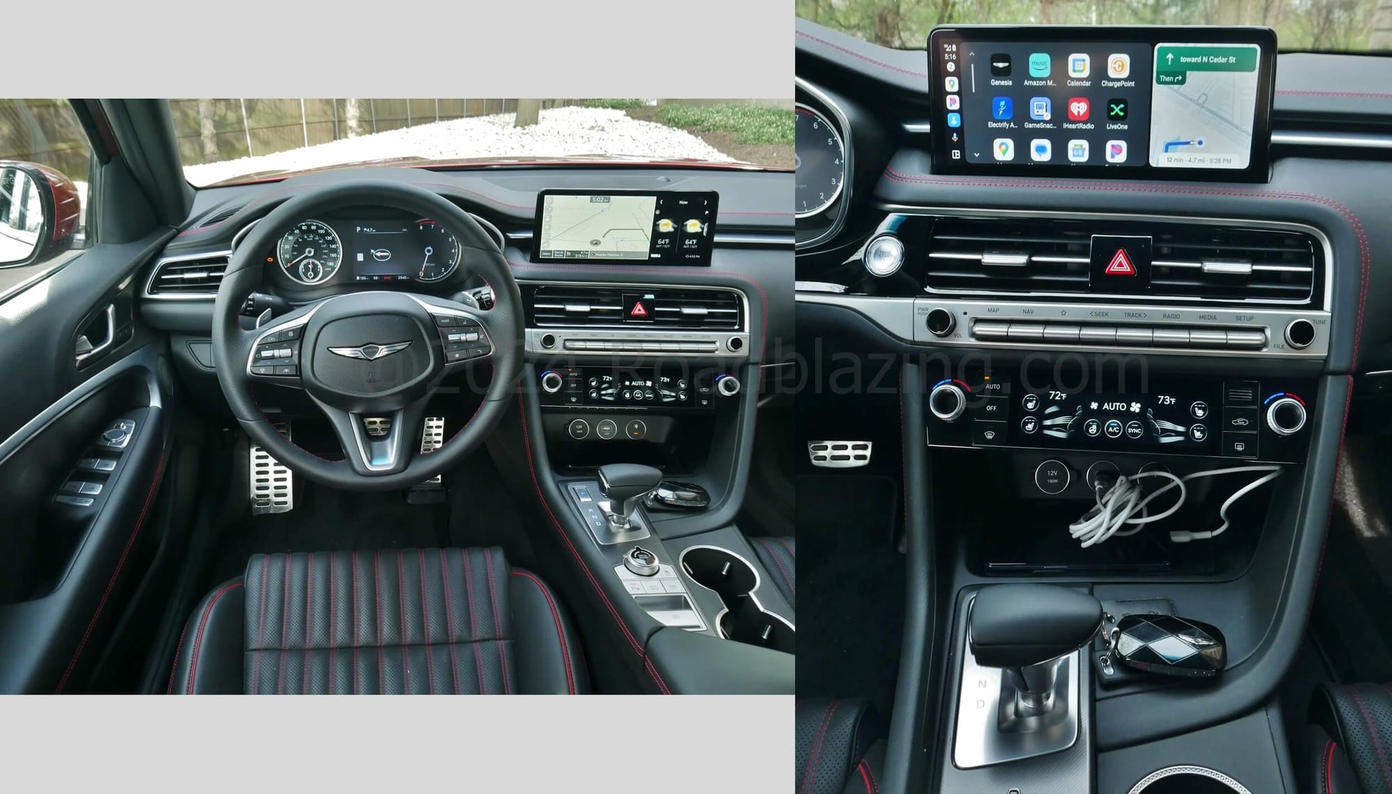 2024 Genesis G70 2.5T Sport Prestige AWD technology