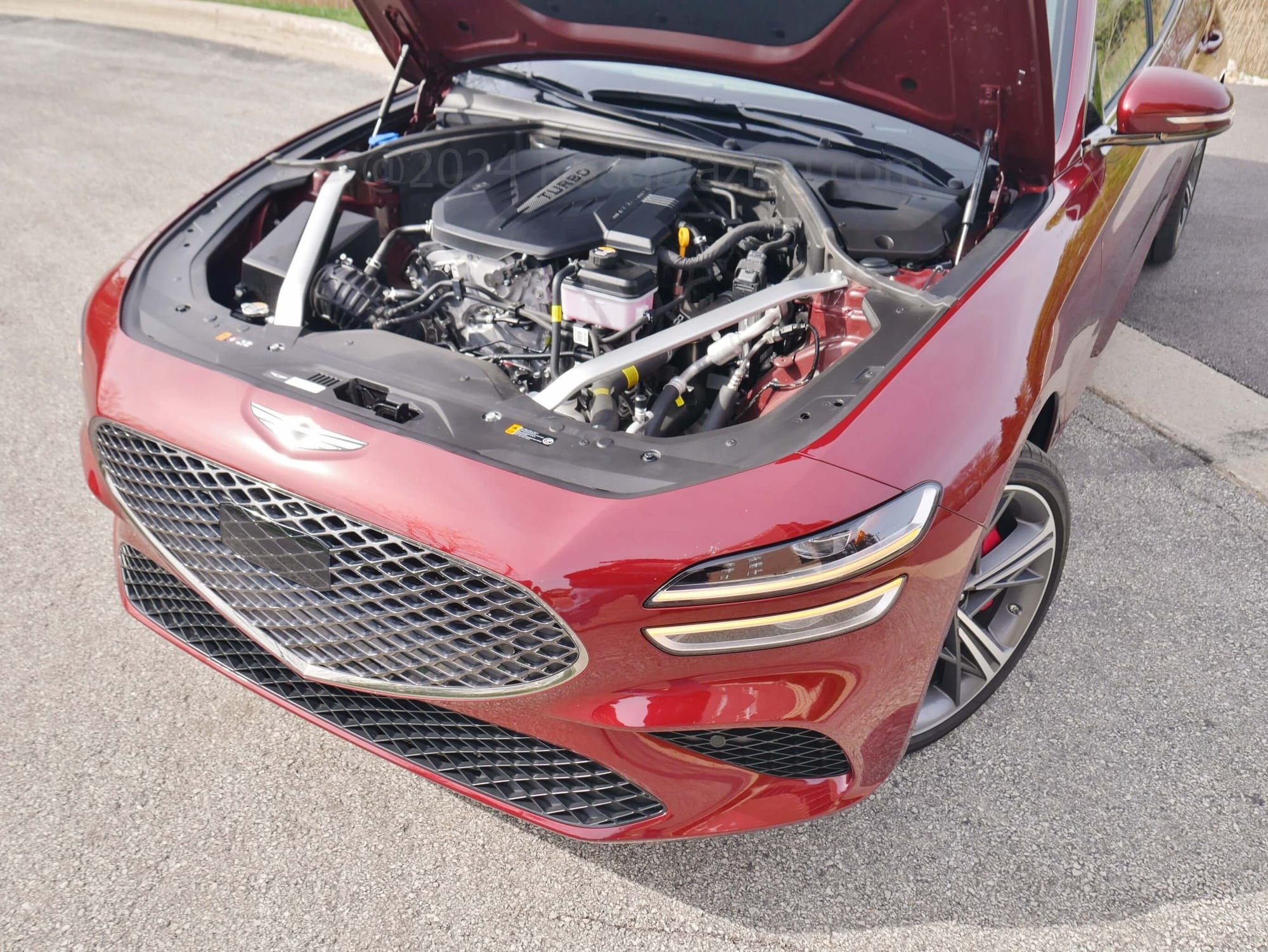2024 Genesis G70 2.5T Sport Prestige AWD engine