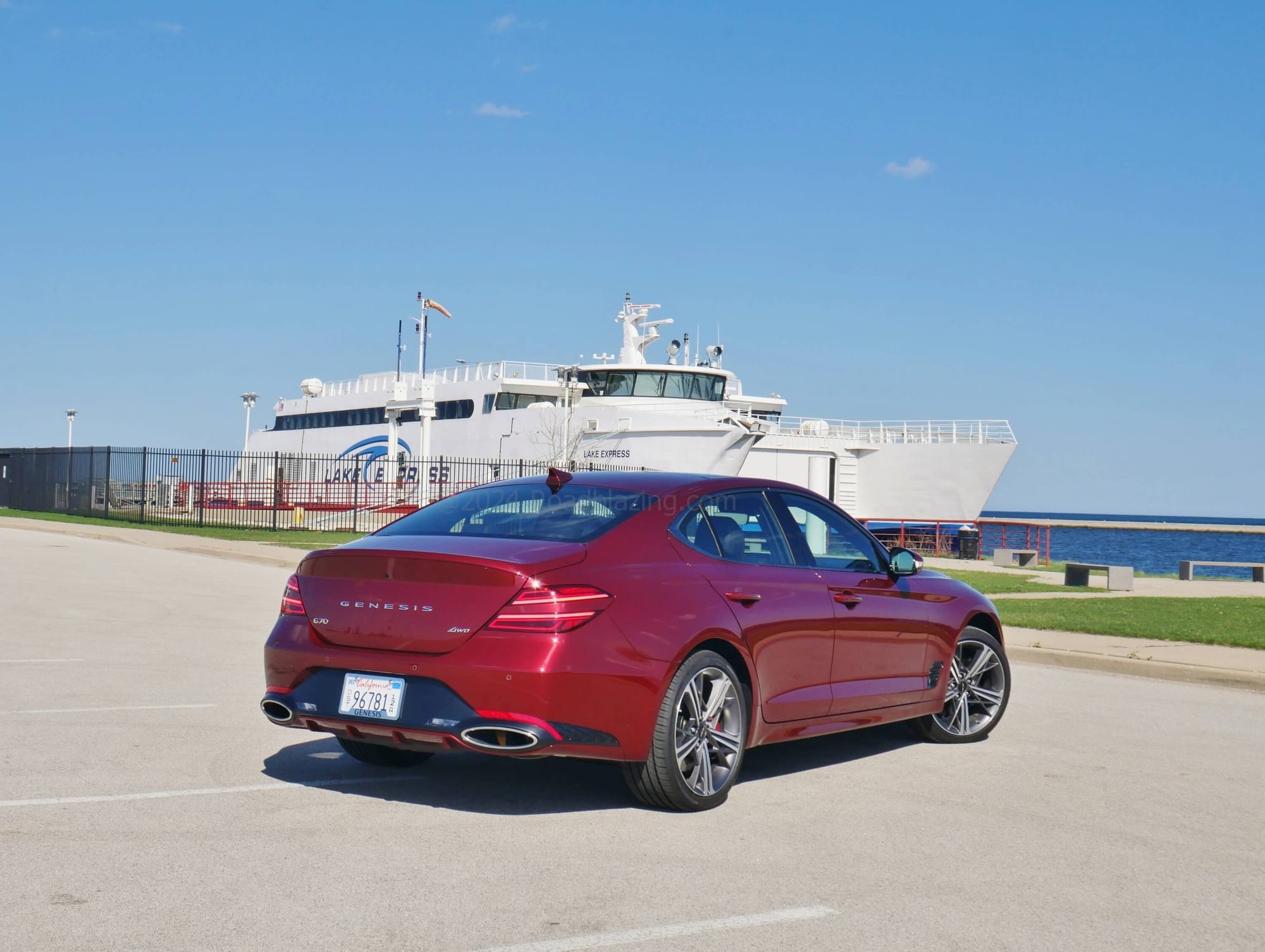 2024 Genesis G70 2.5 Sport Prestige AWD exterior