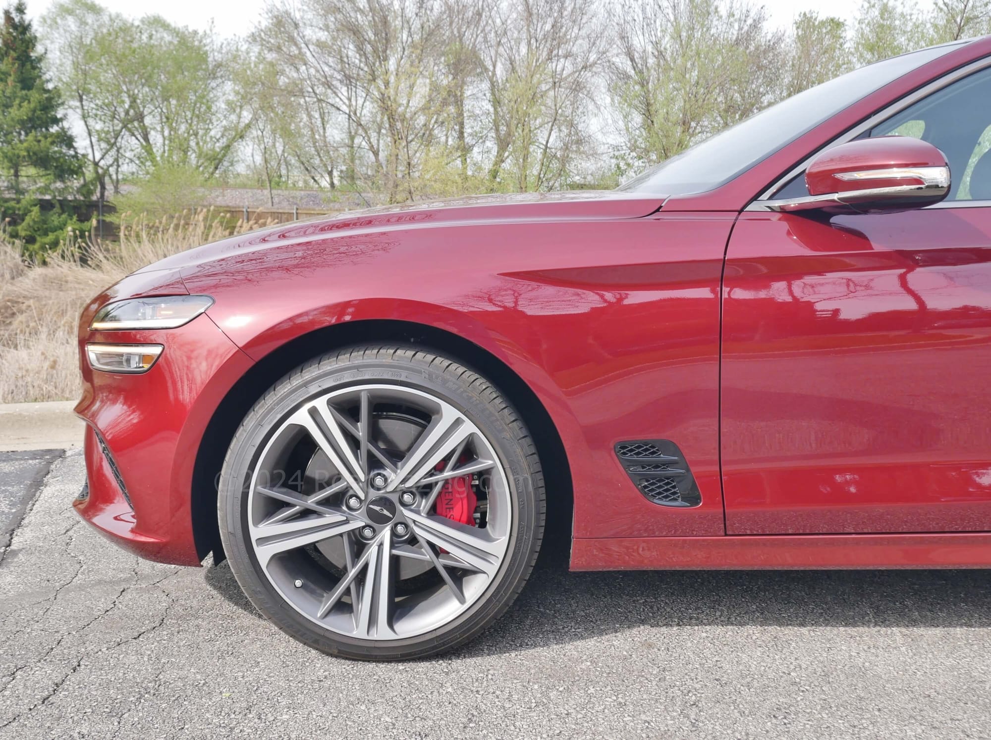 2024 Genesis G70 2.5T Sport Prestige AWD wheels
