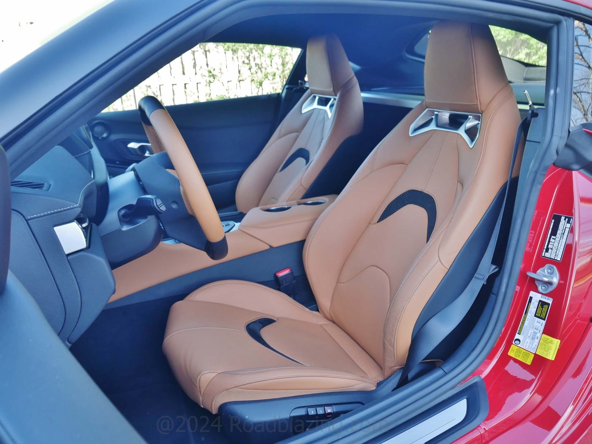 2024 Toyota GR Supra 3.0 MT Premium seats