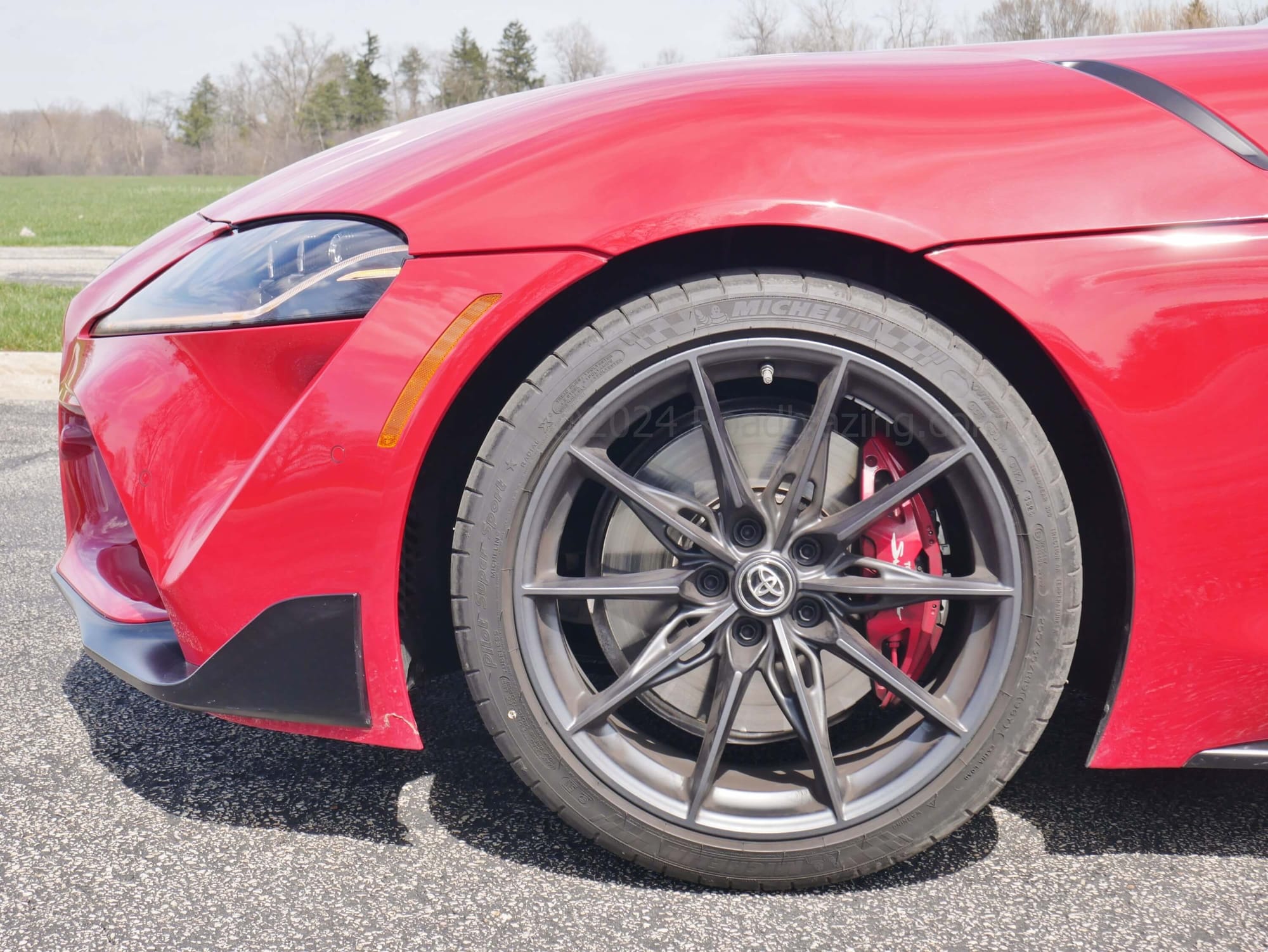 2024 Toyota GR Supra 3.0 MT Premium brakes, tires