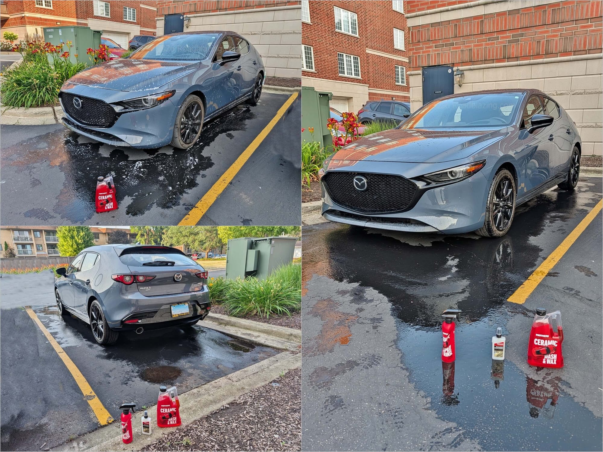 Applying Mothers latest California Gold Ceramic products