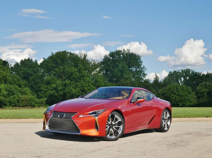 2022 Lexus LC 500 exterior