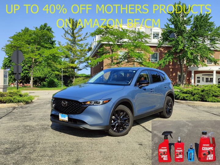 Mothers Car Care products applied to 2023 Mazda CX-5