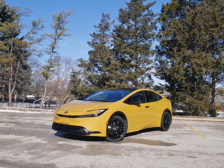 2026 Toyota Prius PHEV Nightshade exterior