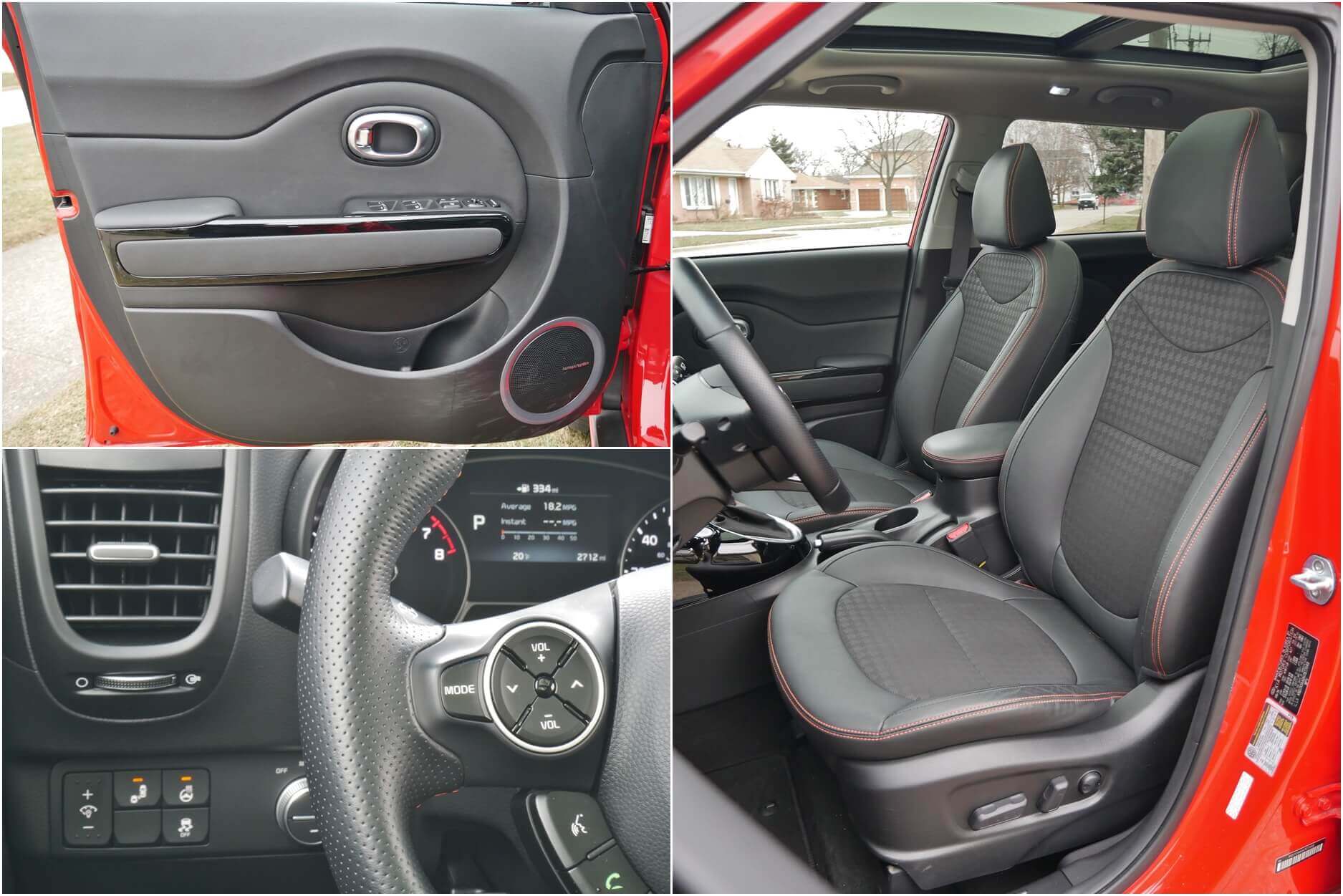 2017 Kia Soul Exclaim Turbo: driver entry, panoramic moonroof