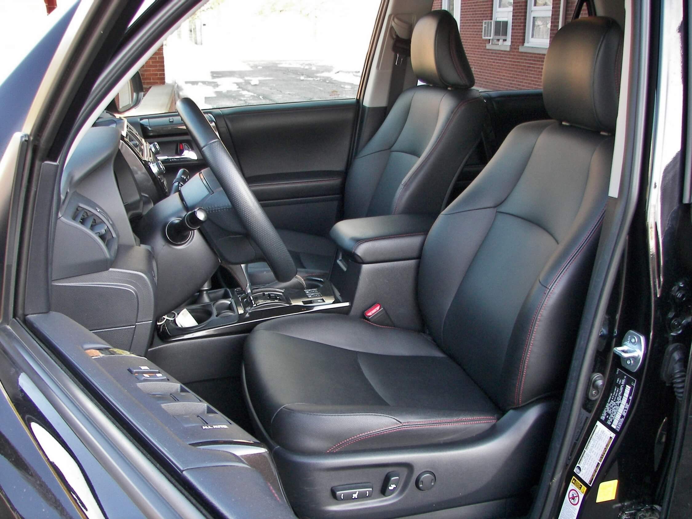 2017 Toyota 4Runner TRD Pro: Softex simulated leather seats feature driver's 8-way power adjustments including lumbar