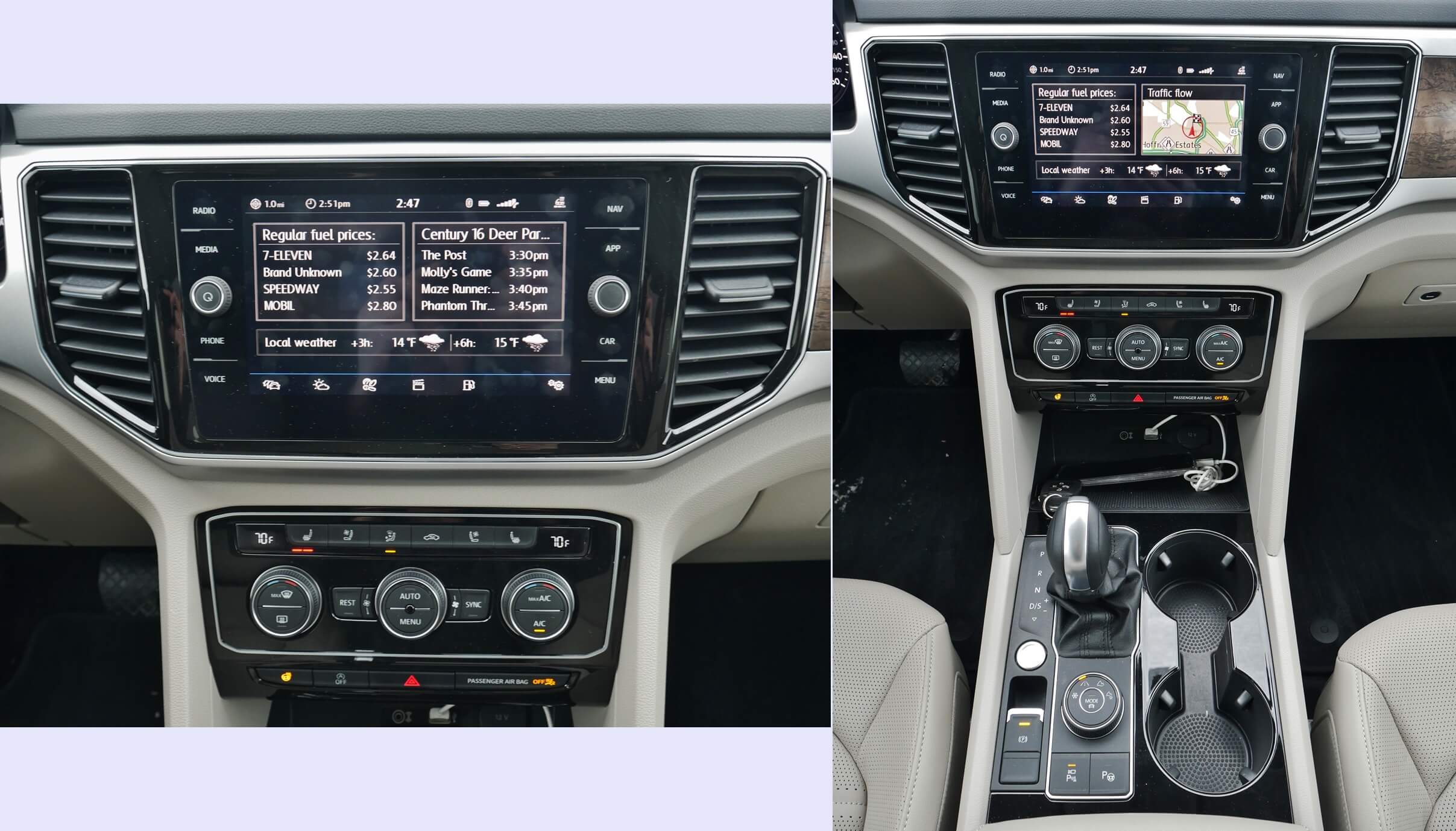 2018 Volkswagen Atlas SEL Premium 3.6 4Motion: Sirius TravelLink