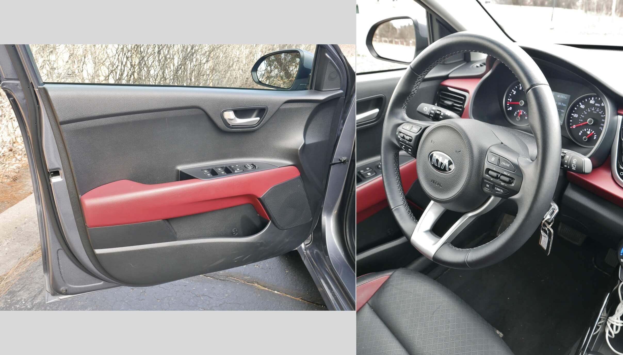 2018 Kia Rio 5 door EX: driver's entry