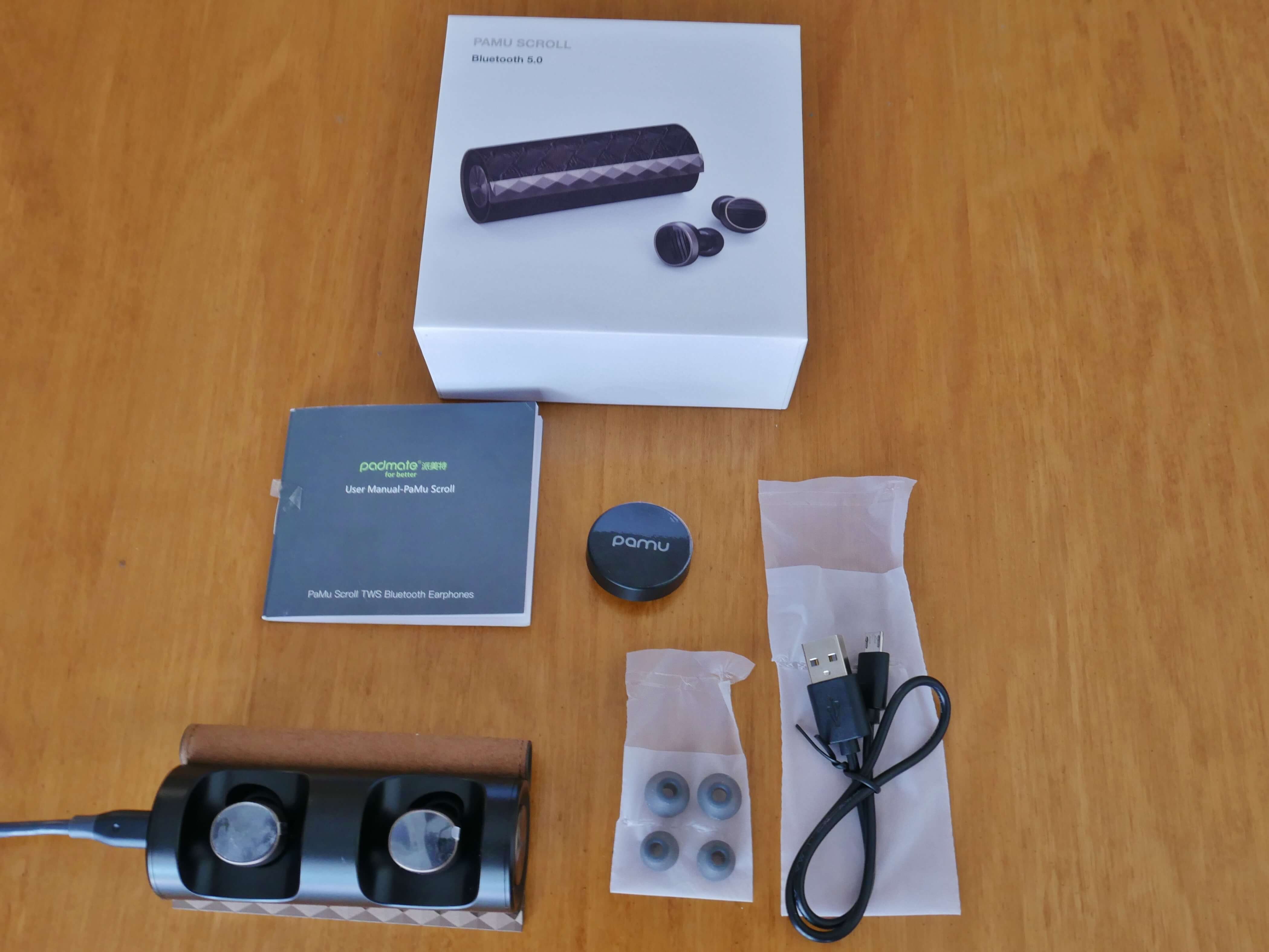 PaMu Scroll Wireless Earbud Headphones
