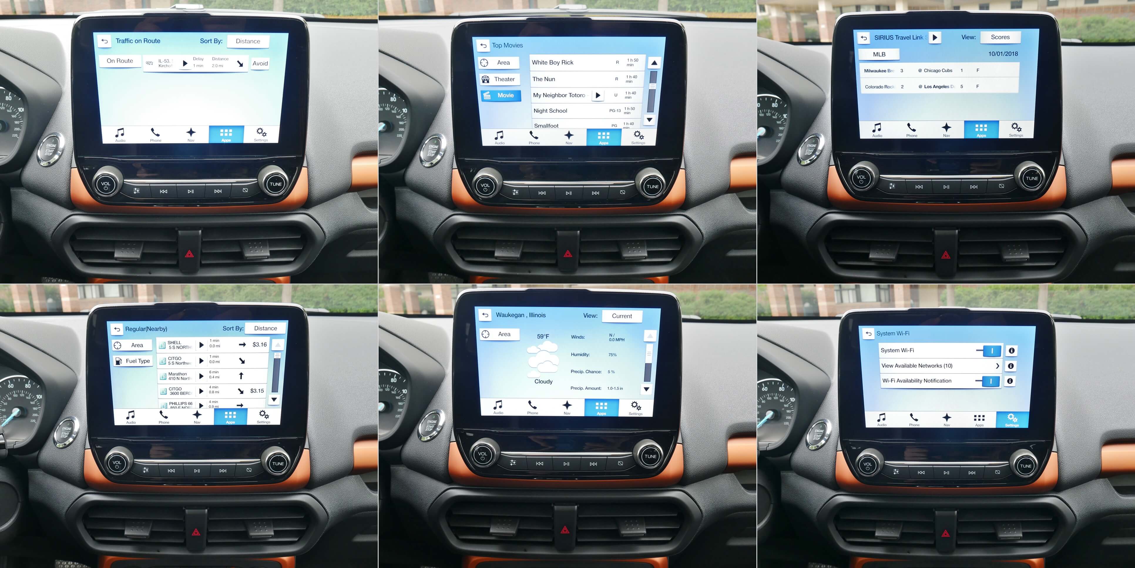 2018 Ford EcoSport SES 4WD: 5-year Sirius XM TravelLink app suite subscription available